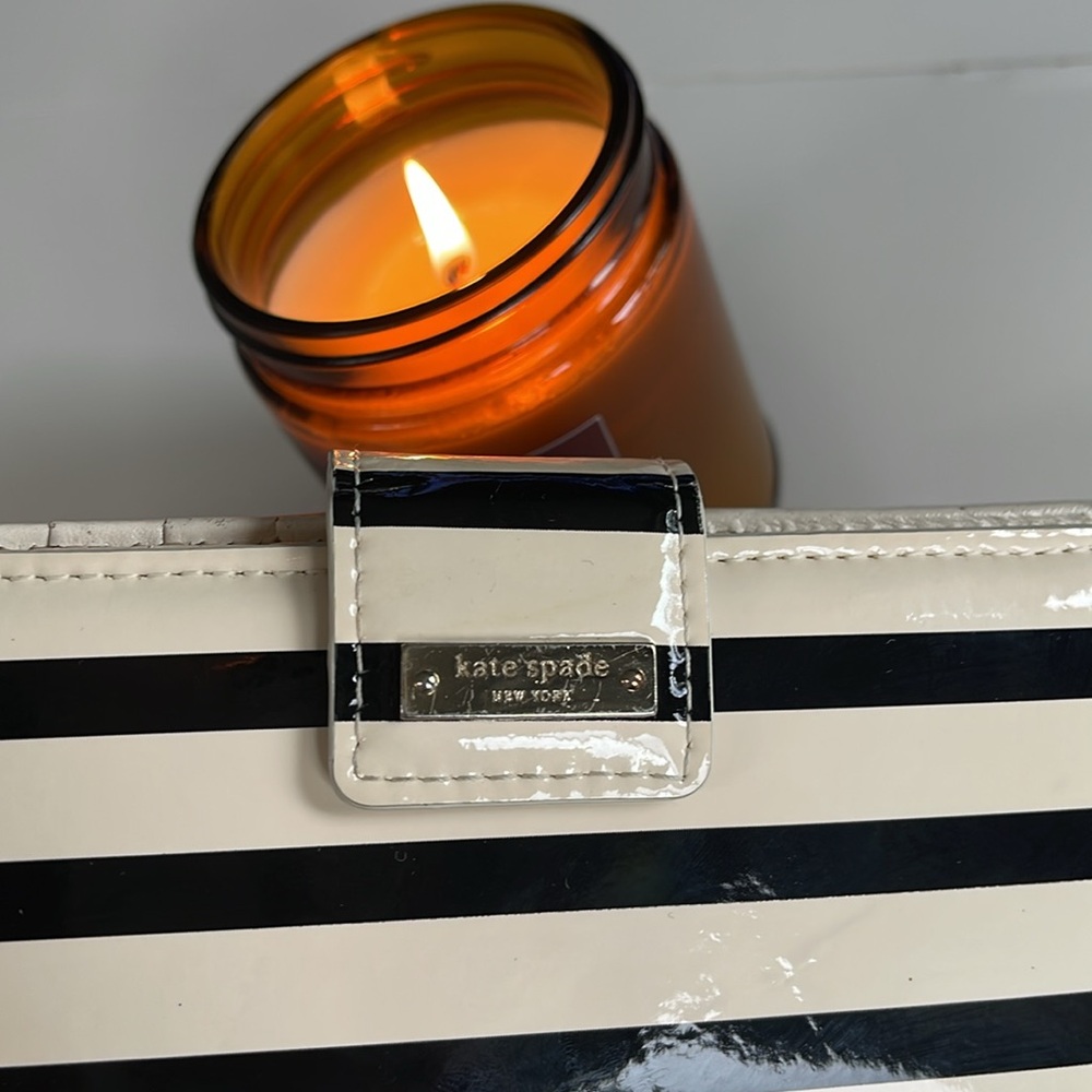 Kate Spade Striped Wallet - Picture 2 of 5